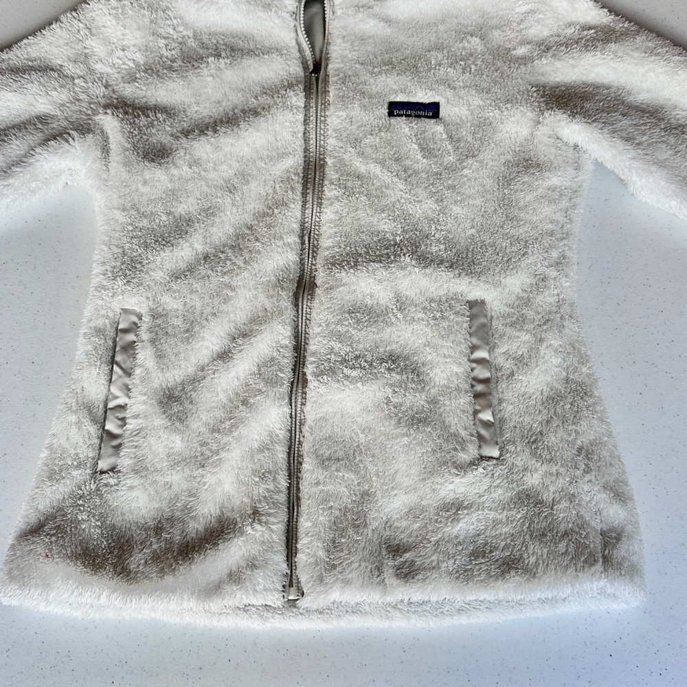 Patagonia Cream Teddy Jacket